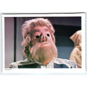 1977 Star Trek Chrome Postcard Ambassador Gav Telerite Journey to Babel